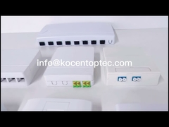 벽걸이형 광섬유 페이스 플레이트 소켓 1포트 2포트 4포트 8포트