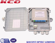 GPON Fiber Optic Terminal Box , 1*8 Splitter Box 8 Ports Water - proofing