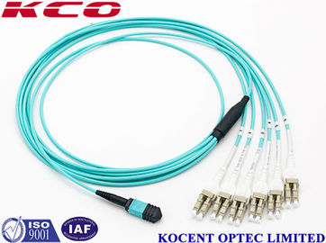 OM1 OM2 OM3 OM4 Multimode MPO to LC Uniboot Fiber Optic Patch Cord