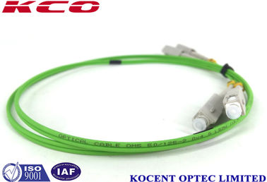 Lime Green 50/125 OM5 SC Duplex Simplex Fiber Optic Patch Cable for High-bandwidth Applications