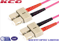 Duplex / Simplex Fiber Optic Patch Cord , Optical Fiber Patch Cable With FC / PC Connector