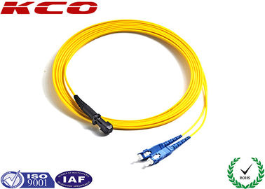 MTRJ Fiber Optic Patch Cord , MT-RJ Multimode Duplex Fiber Optic Patch Cable 