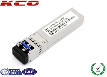 SFP+ 40KM 10G 1310nm LC 쌍신회로 항구 SM 광섬유 송수신기 단위