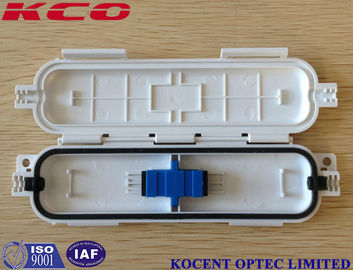 Adapter Protection FTTH Fiber Optic Connection Box Outdoor 2 Cable Ports