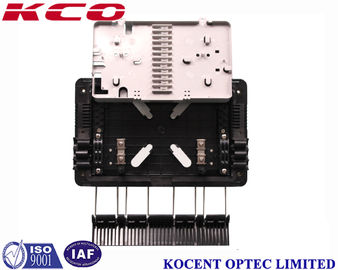 Aerial 1*8 PLC Fiber Optic Splitter Box Outdoor Waterproof KCO-GJS08 For FTTH GPON ABS PP
