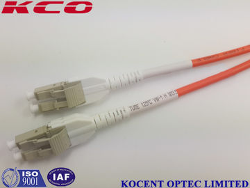 LC Uniboot Multimode OM1 62.5/125 Fiber Optic Patch Cord LSZH PVC 3m 5m 7m 10m