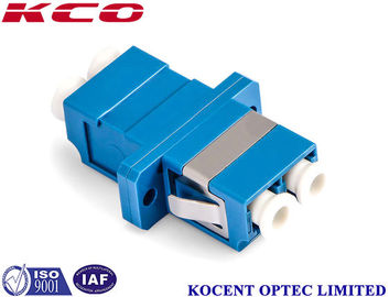 LC/UPC Fiber Optic Adapter with Ceramic Sleeves and 0.10dB Repeatability for Duplex Applications