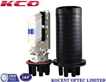 Dome Type Fiber Optic Splice Closure , Fiber Optic Joint Box 1 In 6 Out KCO-05A-32