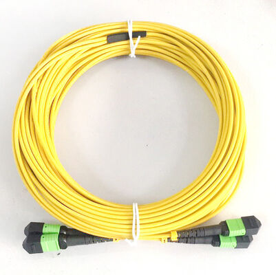 48F 2*24F 4*12F 6*8F SMF G657A MPO/APC Patch Jumpers MTP/APC 48fibers Multi-cores Optical Trunk Cable Key up to Key up