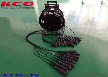 Tactical  Fiber Optic Patch Cord with 2 Cores 4 Cores UV Resistant for FTTA Field Operating