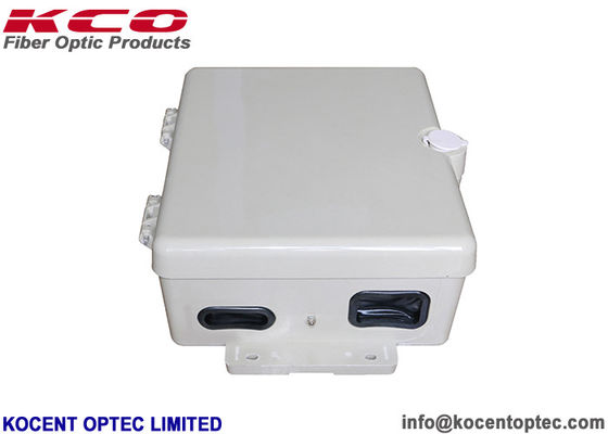 Outdoor Fiber Optic Distribution Box with 24 Ports IP65 Rated for FTTH Wall or Pole Mount 1x16 2x16 Splitter