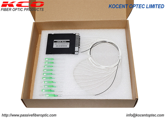 FTTx를 위한 아BS 상자 9CH 광섬유 DWDM SC APC 연결관 단일 모드